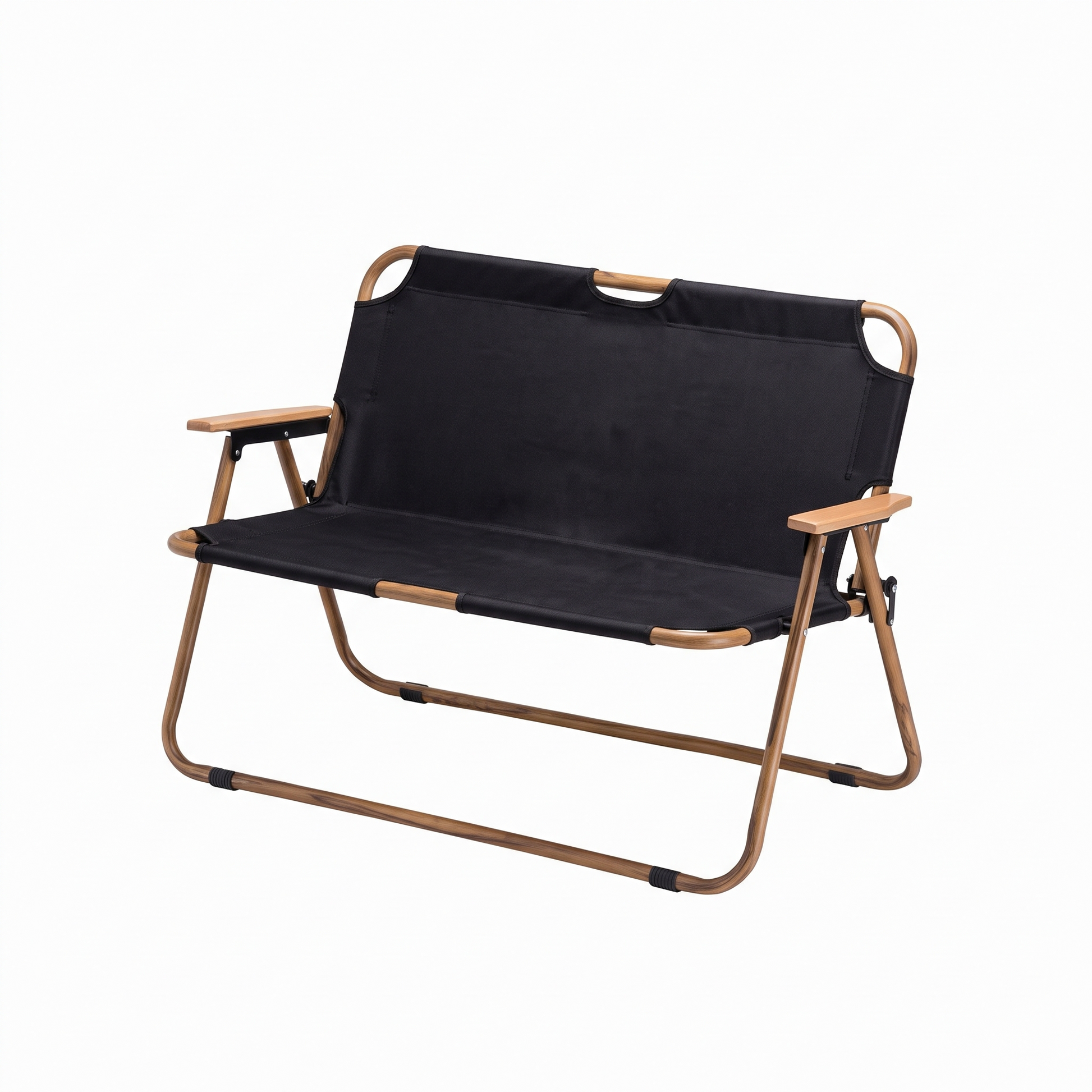 Timberloft double camping chair on white background